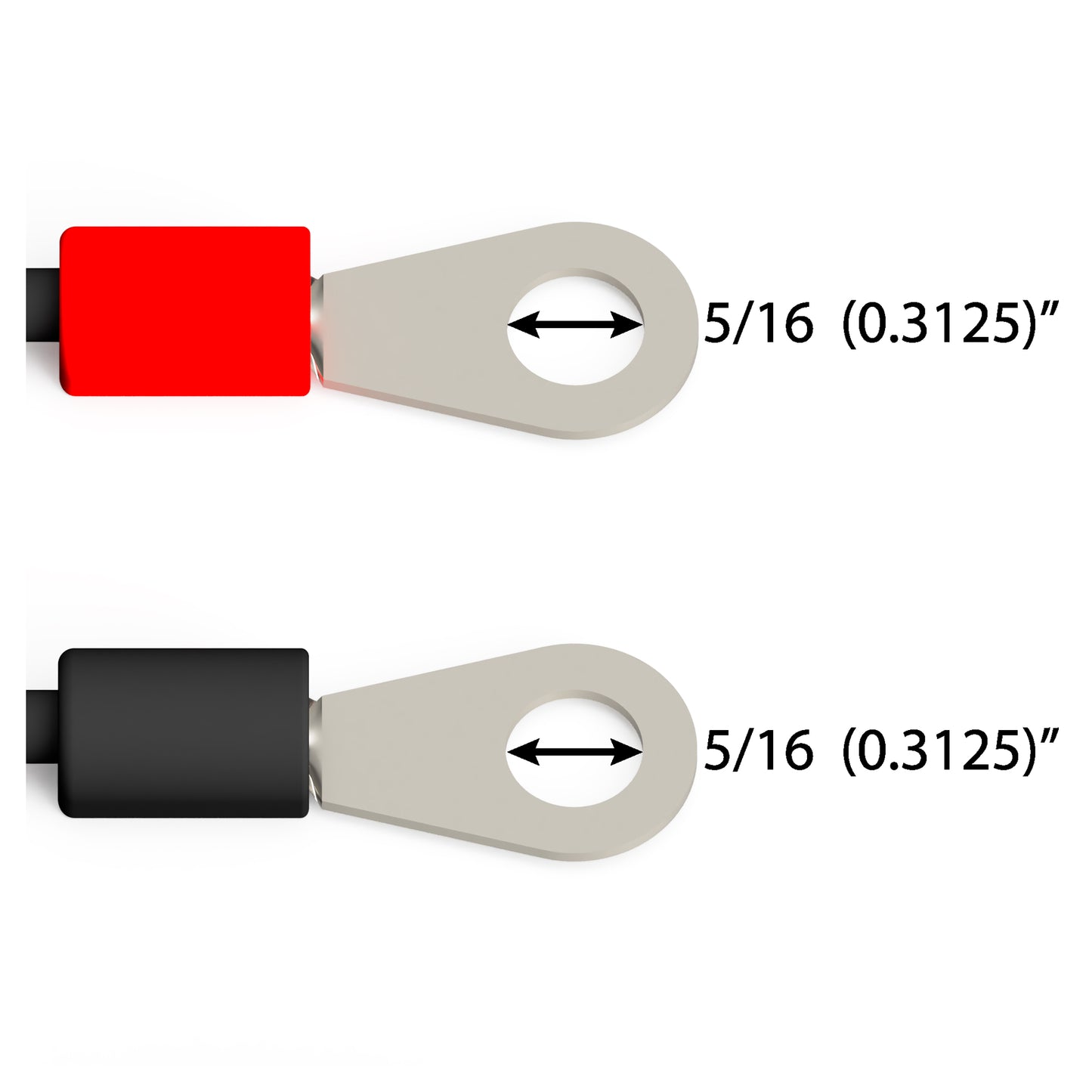 ChargeDNA Ring Terminal Accessory Cable for Battery Chargers