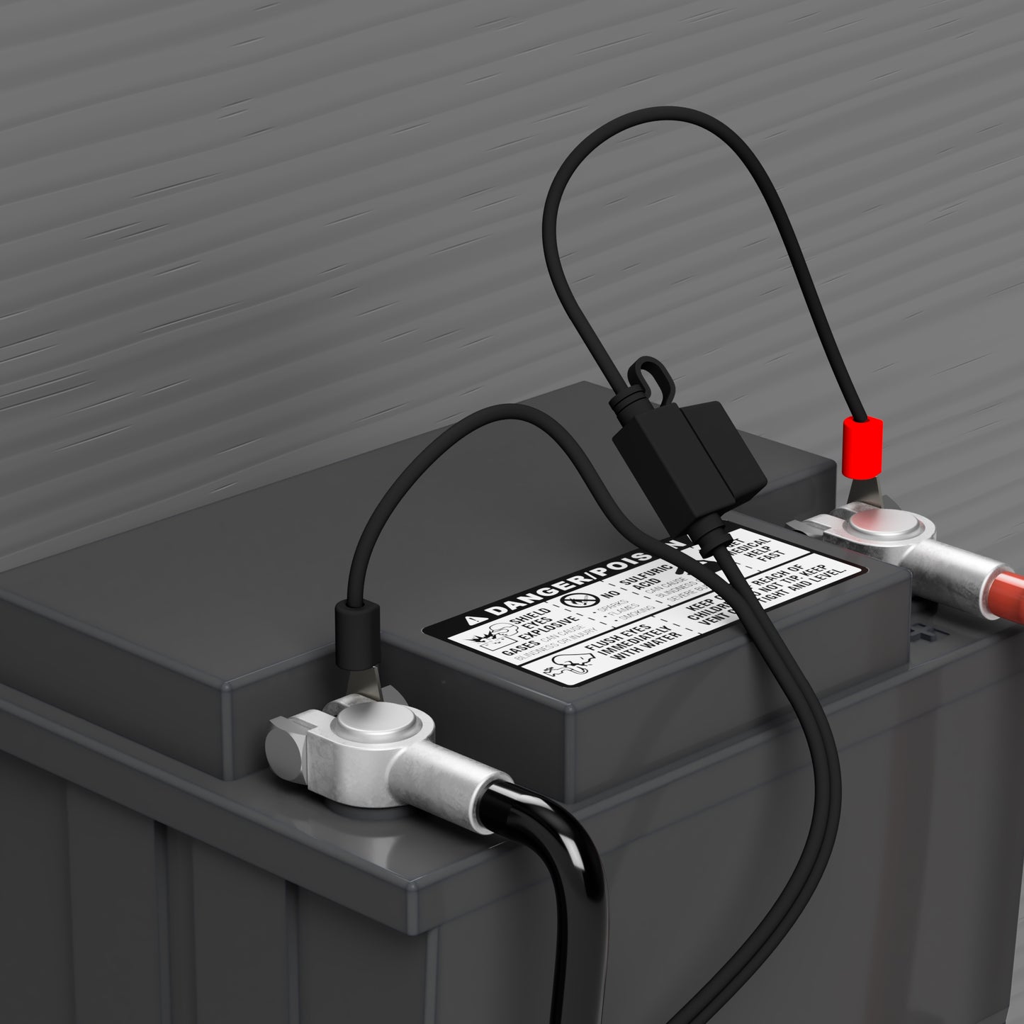 ChargeDNA Ring Terminal Accessory Cable for Battery Chargers